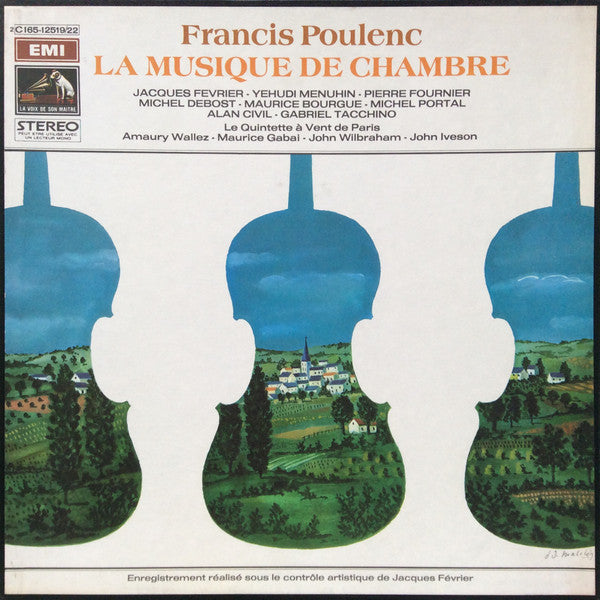 Francis Poulenc - La musique de chambre (4LP Box-Mint)