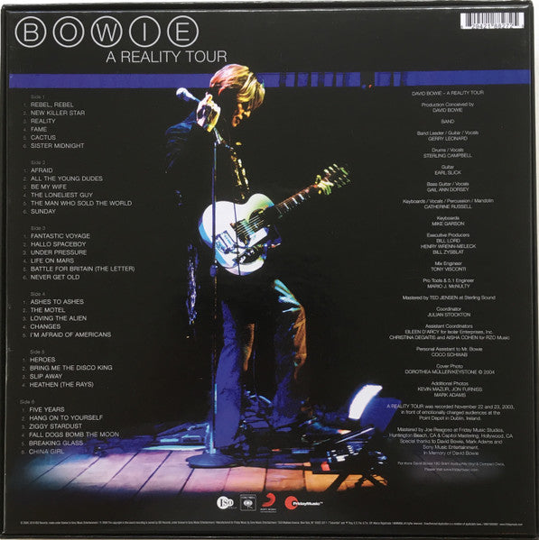 David Bowie - A Reality Tour (3LP Box-Ltd Edition-Mint)