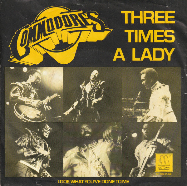 Commodores - Three times a lady (7inch single)