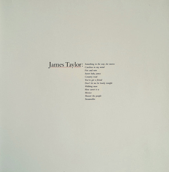 James Taylor - James Taylor's Greatest Hits (Mint)