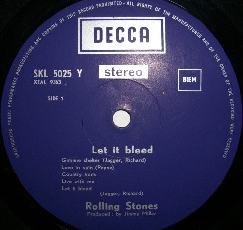 The Rolling Stones - Let it Bleed