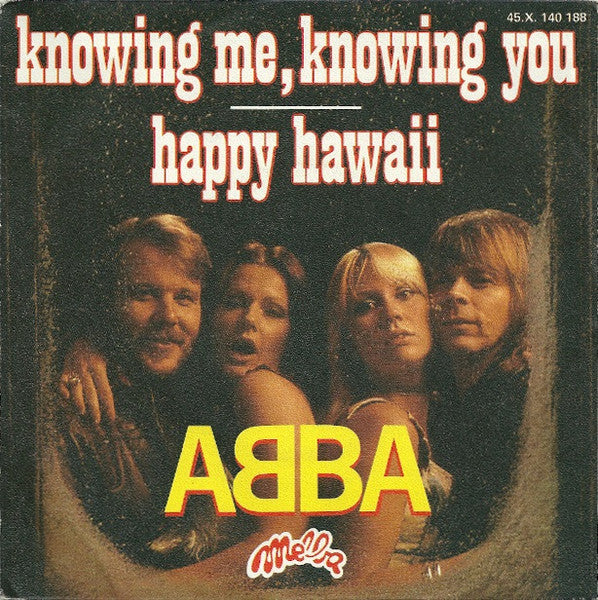 ABBA - Knowing me, Knowing you (7inch)