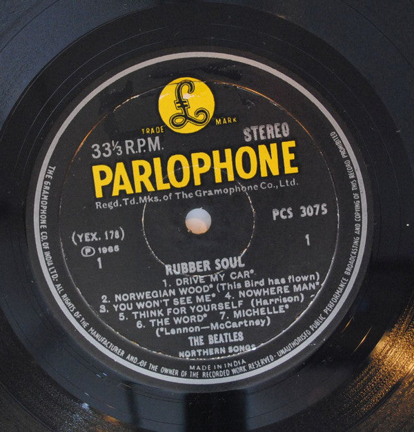 The Beatles - Rubber Soul (India)
