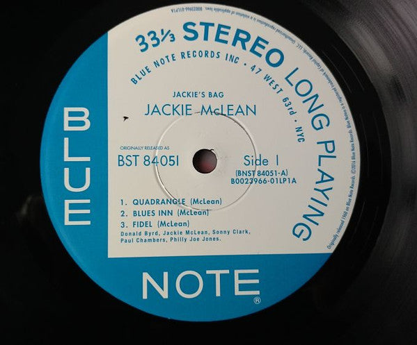 Jackie McLean - Jackie's Bag (Blue Note-Ltd Edition-Mint)