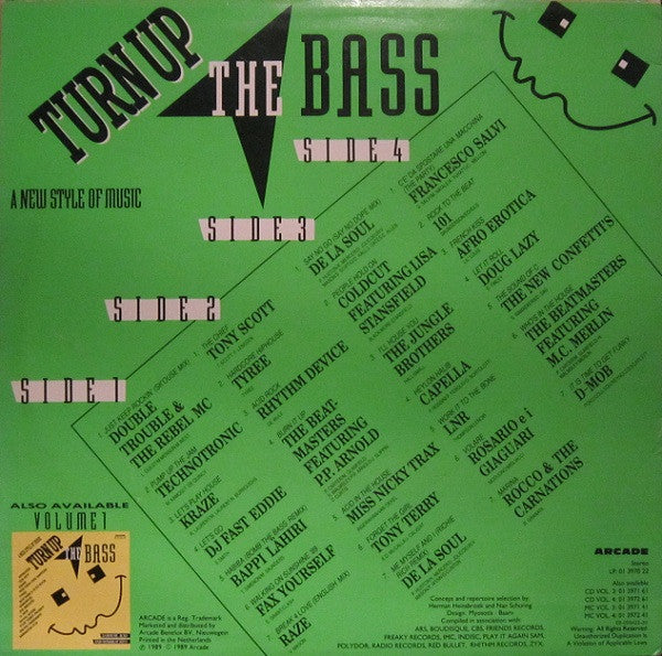 Turn Up The Bass 2 - Various (2LP-Near Mint)
