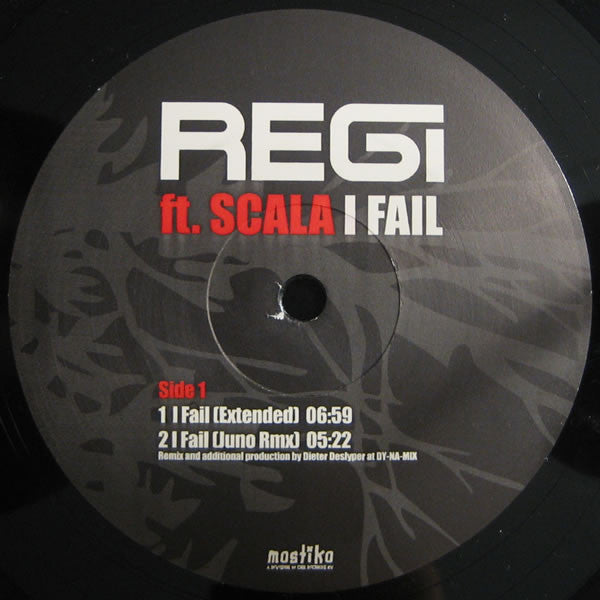 Regi feat. Scala - I fail (12inch maxi)