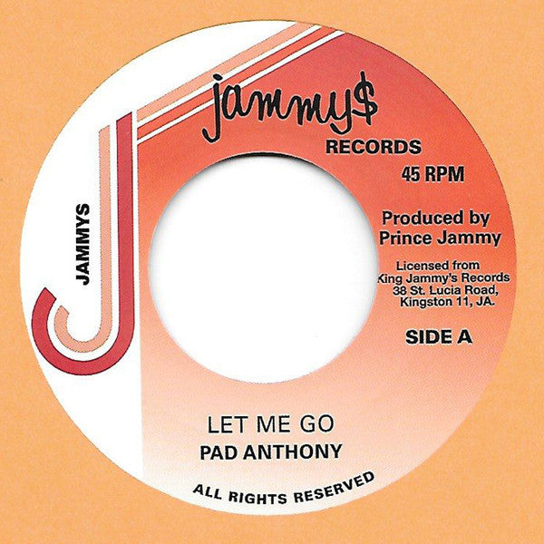 Pad Athony - Let me go (7inch single-Mint)