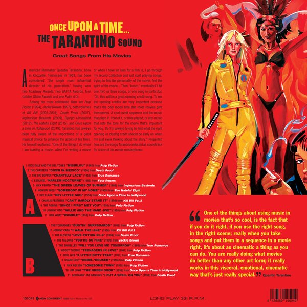 Once Upon A Time...The Tarantino Sound - Various (Coloured-NEW)
