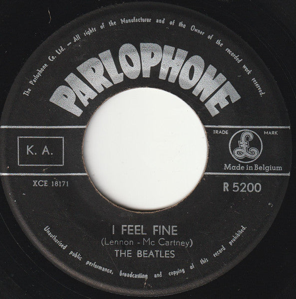 The Beatles - I Fee Fine (7inch)