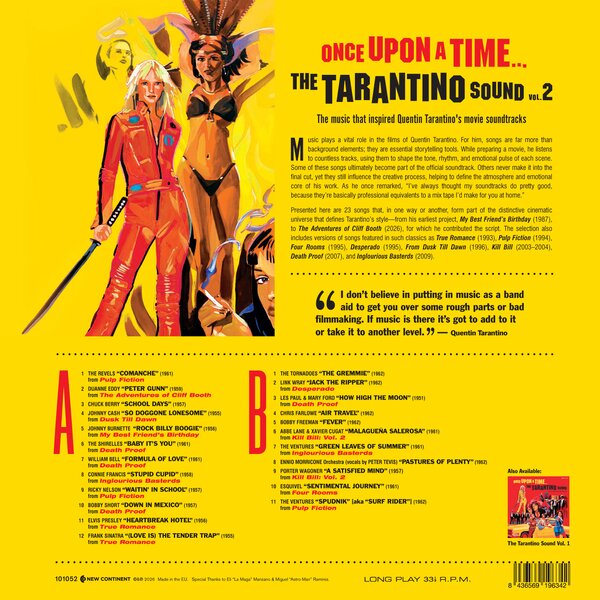 Once Upon A Time...The Tarantino Sound Vol.2 - Various (Coloured-NEW) (kopie)