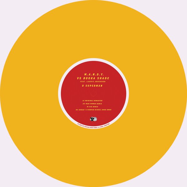 M.A.N.D.Y. , Booka Shade - O Superman 2025 (12inch maxi-Coloured-Mint)