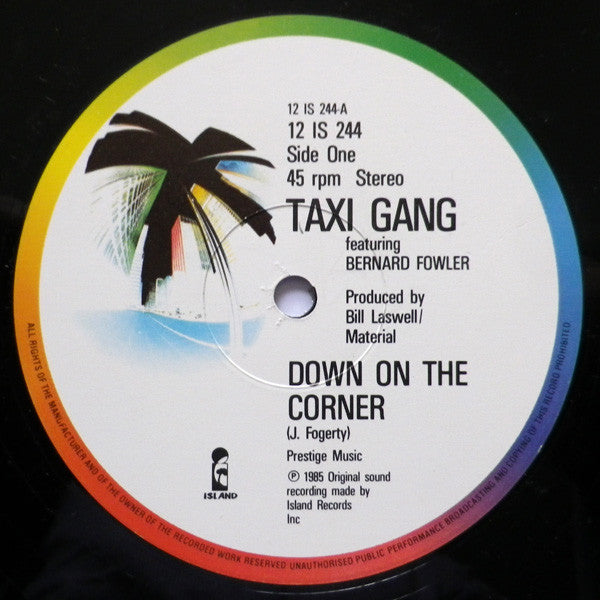 Taxi Gang - Down on the corner (12inch)