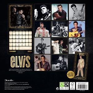 Elvis - Official 2024 Calendar