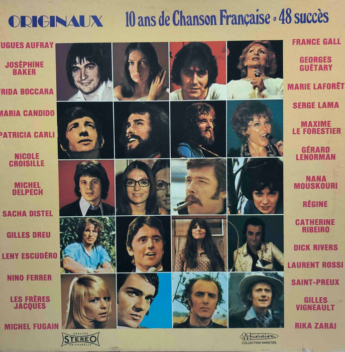 10 ans de Chanson Française - 48 Succès (4LP box)