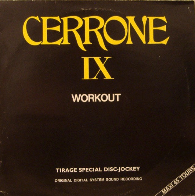 Cerrone - Workout (12inch)
