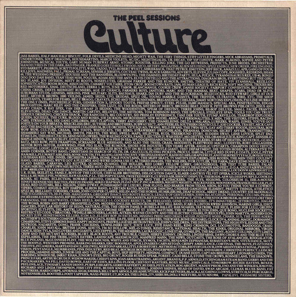 Culture - The Peel Sessions