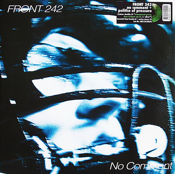 Front 242 - No Comment + Politics of pressure (2LP coloured - NEW) - Dear Vinyl