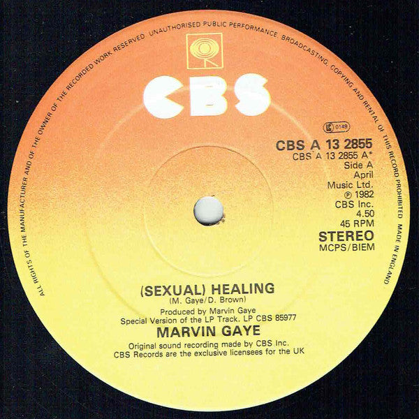 Marvin Gaye - Sexual Healing (12inch)