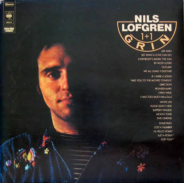 Nils Lofgren - Grin/1+1 (2LP) - Dear Vinyl