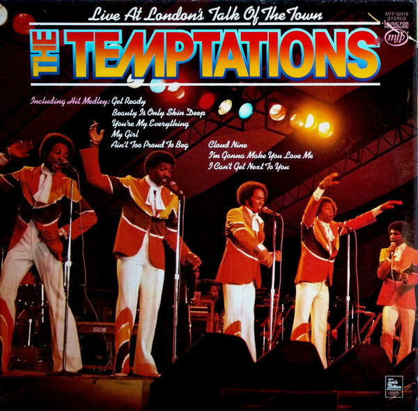 The Temptations – Live At London's Talk Of The Town