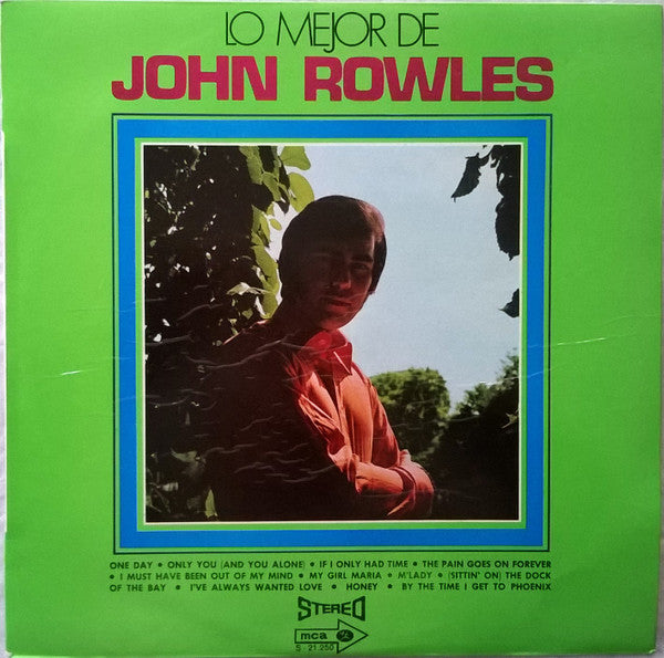John Rowles – Lo Mejor De John Rowles