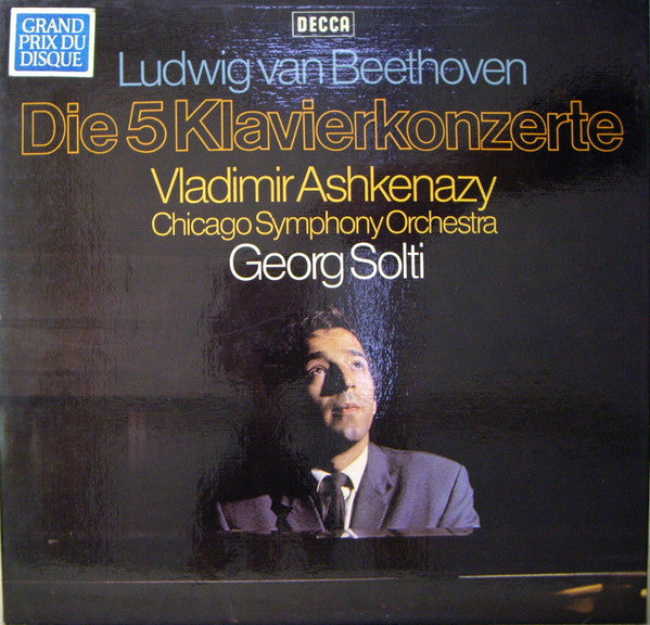 Ludwig van Beethoven – Die 5 Klavierkonzerte (4LP Box set)
