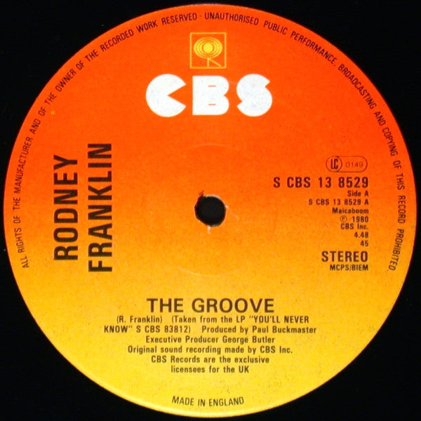 Rodney Franklin - The Groove (12inch)