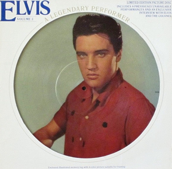 Elvis - A legendary performer (Picture Disc-Near Mint)