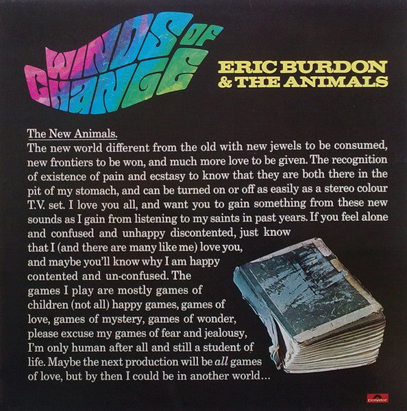 Eric Burdon & The Animals - Winds of change (Near Mint)