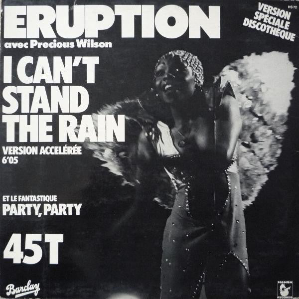 Eruption - I Can't Stand The Rain (12inch - Version Accelérée)
