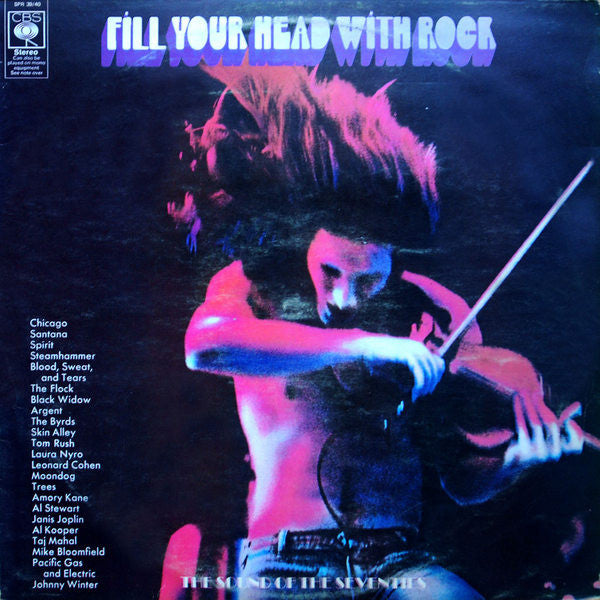 Fill Your Head With Rock - Various (2LP-Near Mint)