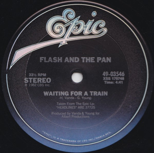 Flash and the Pan - Waiting for a train (12inch)
