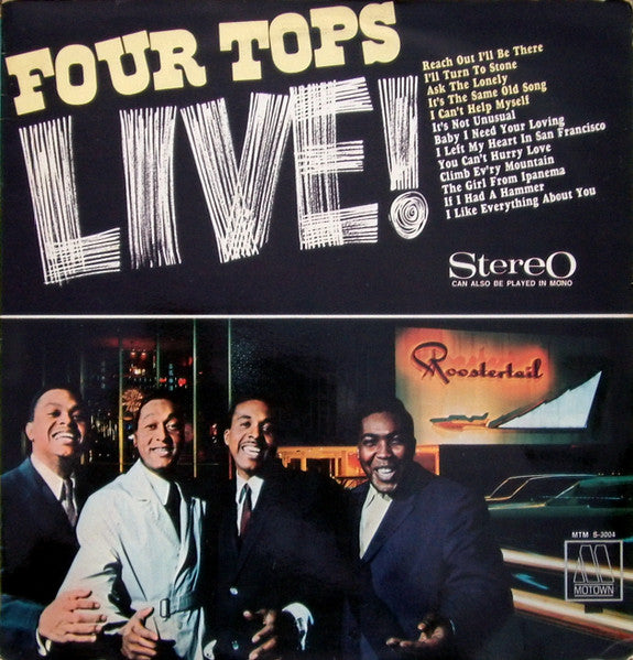 The Four Tops - Live (Near Mint)