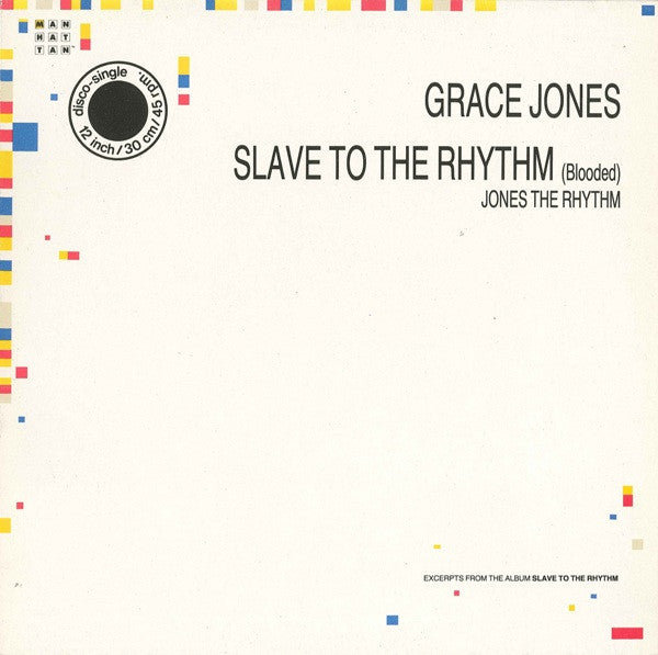 Grace Jones - Slave to the rhythm (Blooded) (12inch)