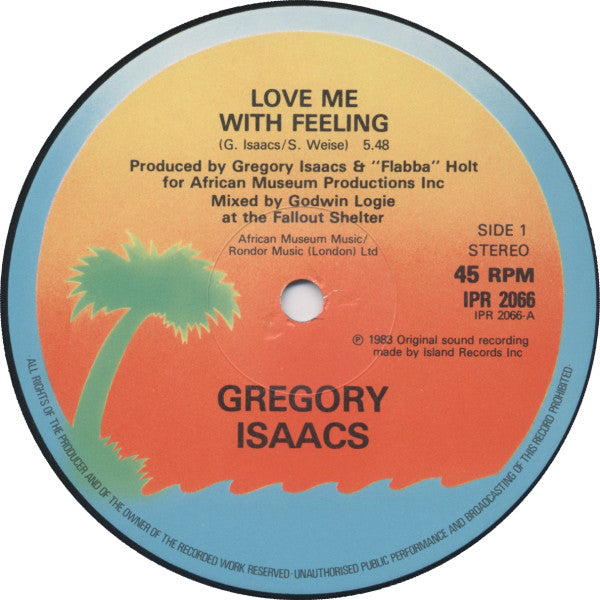 Gregory Isaacs - Love me with feeling (12inch)