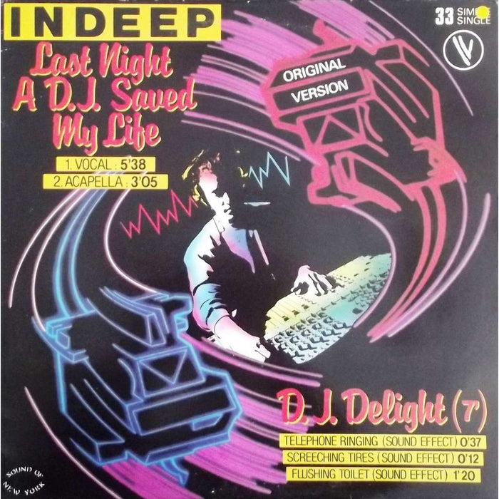 Indeep - Last Night a DJ saved my Life (12inch)