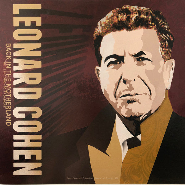 Leonard Cohen - Back in the motherland (Near Mint)