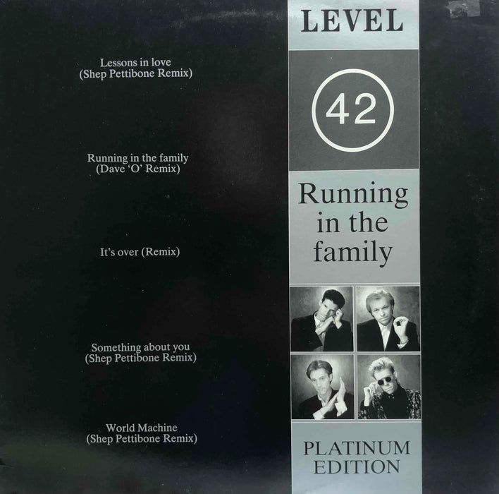 Level 42 - Running in the family (Platinum Edition)