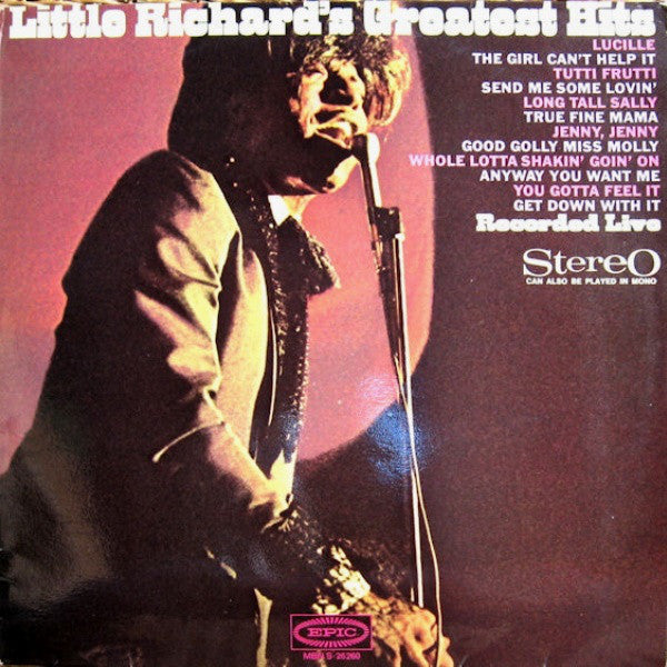 Little Richard -Little Richard's Greatest Hits Live