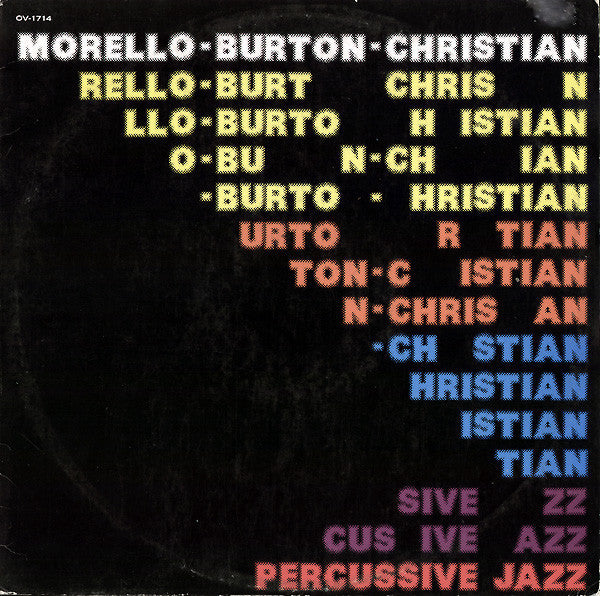 Morello Burton Christian - Percussive Jazz - Dear Vinyl