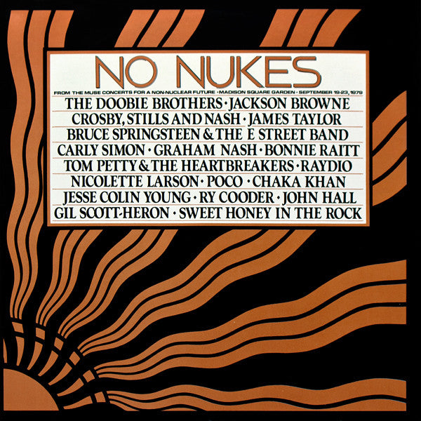 No Nukes - The Muse concerts for a non-nuclear Future (2LP-Near Mint)