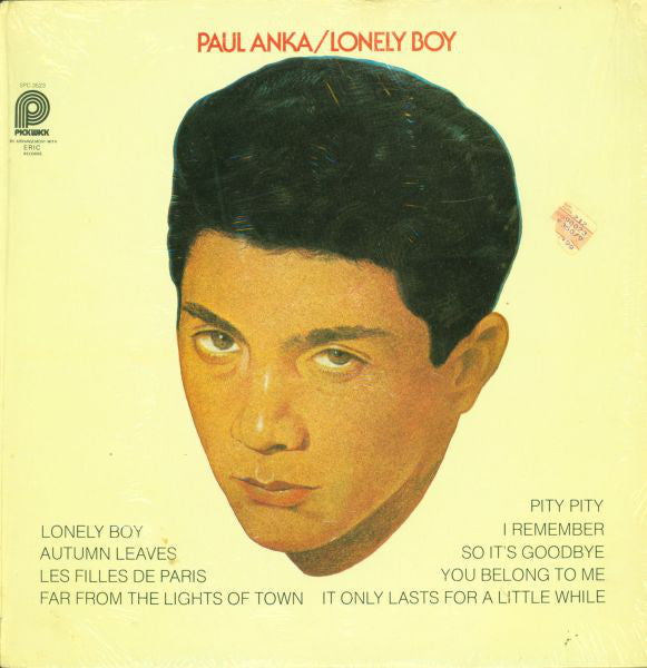 Paul Anka - Lonely Boy
