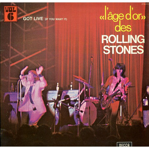 The Rolling Stones - L'âge d'or, got live (Near Mint)