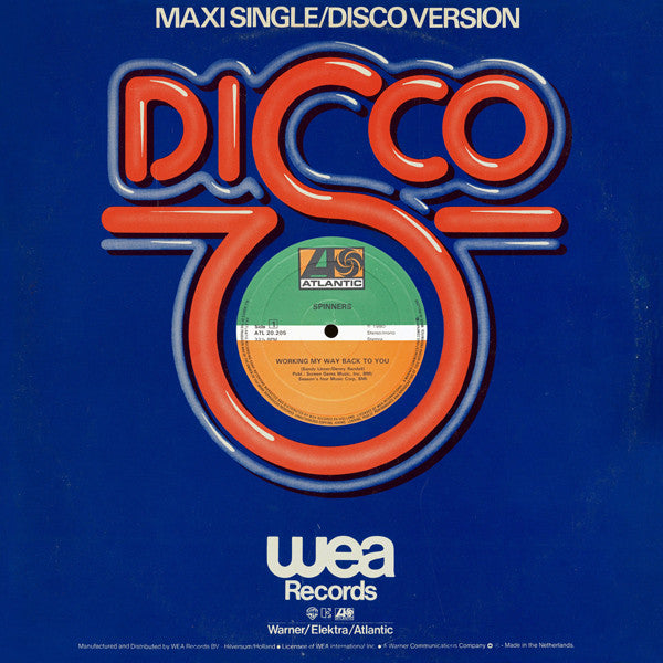 Spinners - Working my way back to you (12inch)