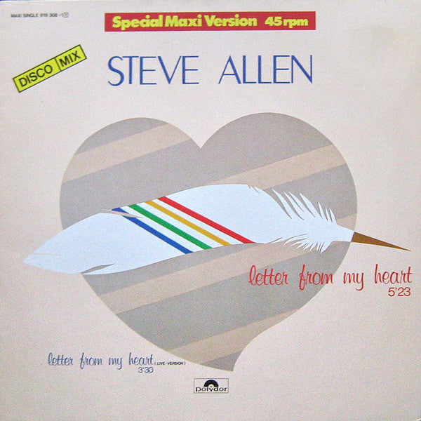 Steve Allen - Letter from my heart (12inch)