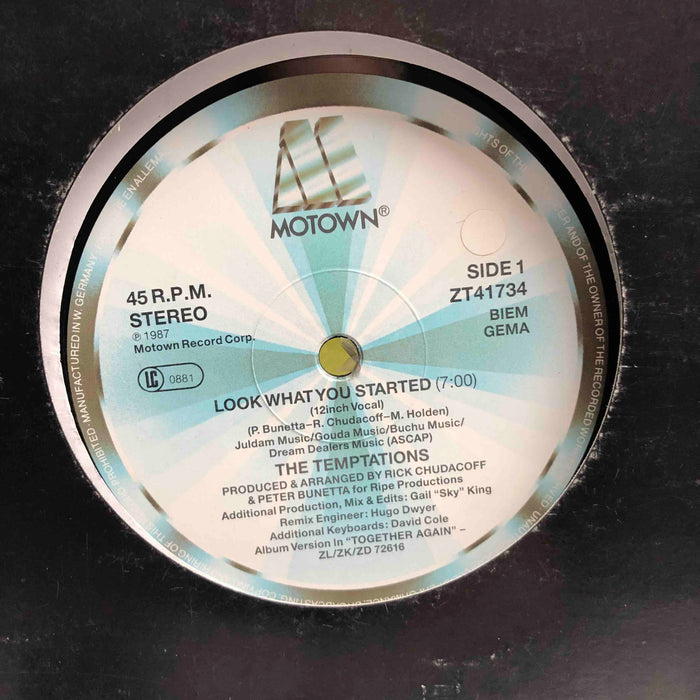 The Temptations - Look what you started (12inch)