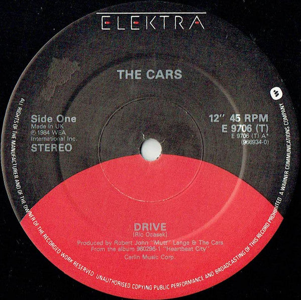 The Cars - Drive (12inch + 7inch)
