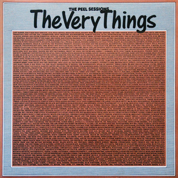 The Very Things - Peel Sessions