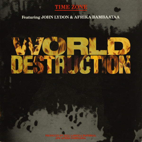Time Zone - World Destruction (12inch-Near Mint)