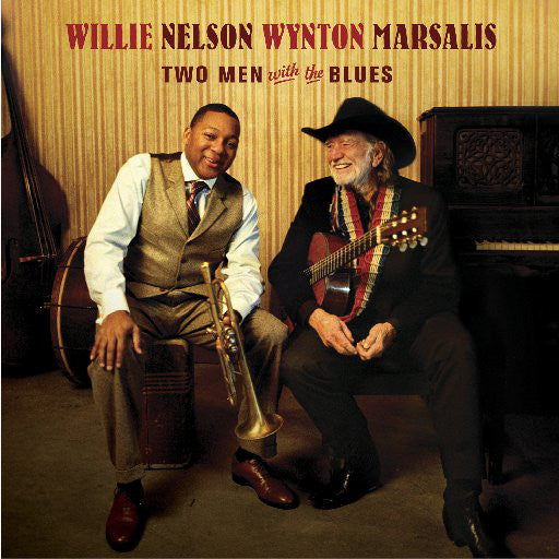 Willie Nelson & Wynton Marsalis - Two Men with the Blues (2LP-Near Mint)